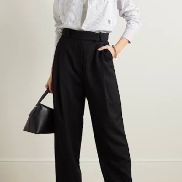 Toteme Deep Pleat Trousers - Picture 3 of 10